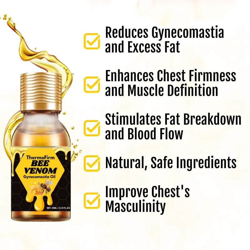 Couriuay™ ThermoFirm Bee Venom Gynecomastia Oil