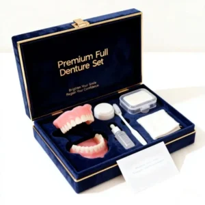 🔥Limited Time 50% OFF: 2nd ltem 60% Off🔥(Affordable Beauty🧏♀️🧏♂️)--Couriuay™ --Advanced Customized Full Denture Set🦷